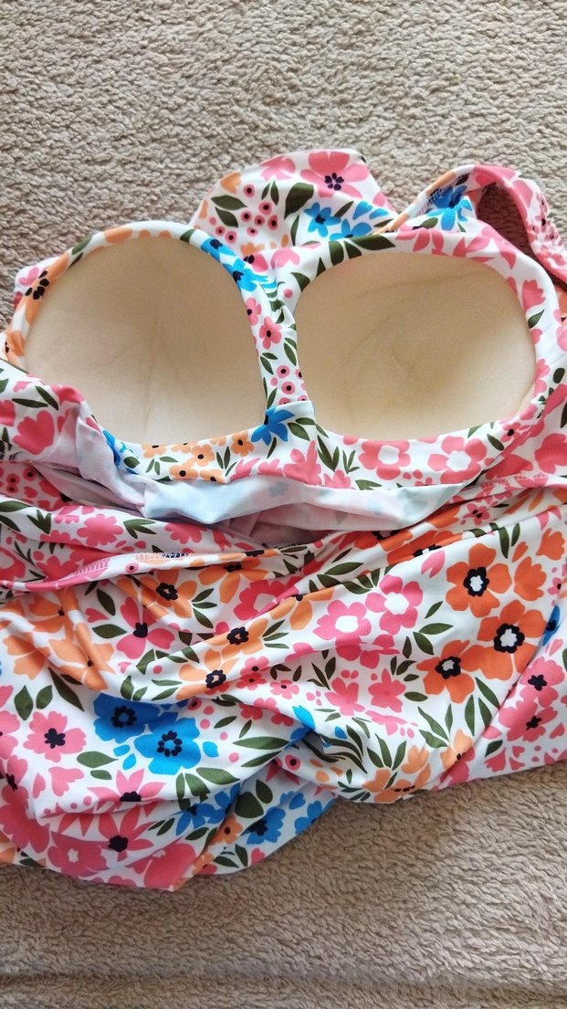 Çiçek Desenli şortlu mayo - Görsel 4