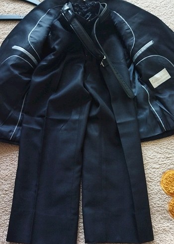 Klasik Siyah Erkek çocuk Takım Elbise - Görsel 5