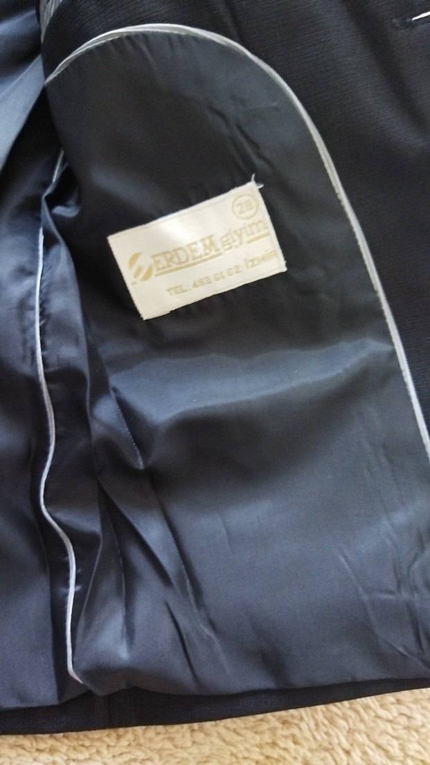 Klasik Siyah Erkek çocuk Takım Elbise - Görsel 3