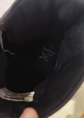 Siyah erkek Deri Tokalı Bot Kinetix - Görsel 4