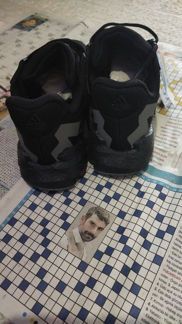 Siyah Bağcıklı Erkek Spor Ayakkabı - Görsel 2