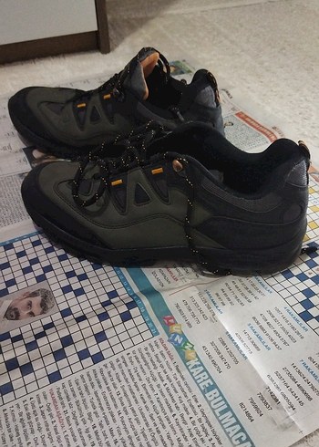 Siyah haki yeşil Erkek Outdoor Ayakkabı - Görsel 4