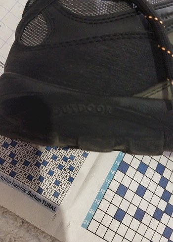 Siyah haki yeşil Erkek Outdoor Ayakkabı - Görsel 6