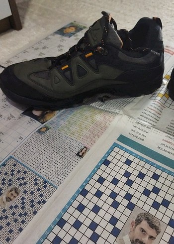 Siyah haki yeşil Erkek Outdoor Ayakkabı - Görsel 3