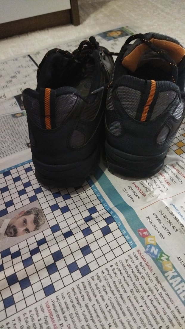 Siyah haki yeşil Erkek Outdoor Ayakkabı - Görsel 5