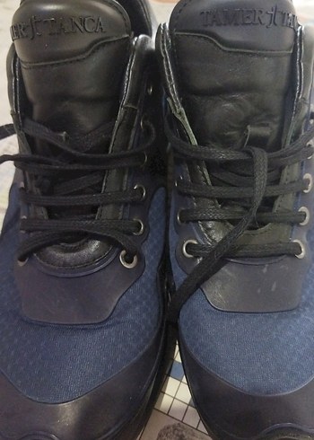 Koyu Mavi Erkek Spor Ayakkabı - Görsel 4