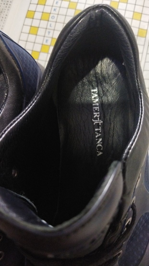 Koyu Mavi Erkek Spor Ayakkabı - Görsel 3