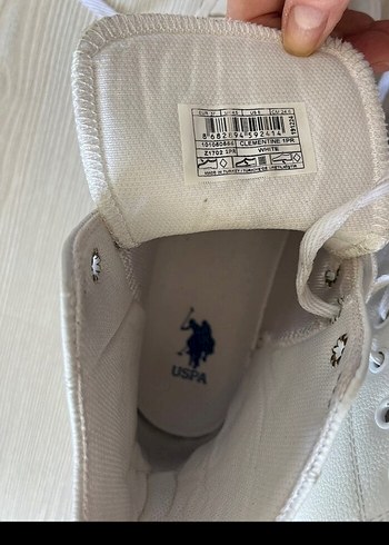 Beyaz Kadın Platform Spor Ayakkabı - Görsel 2