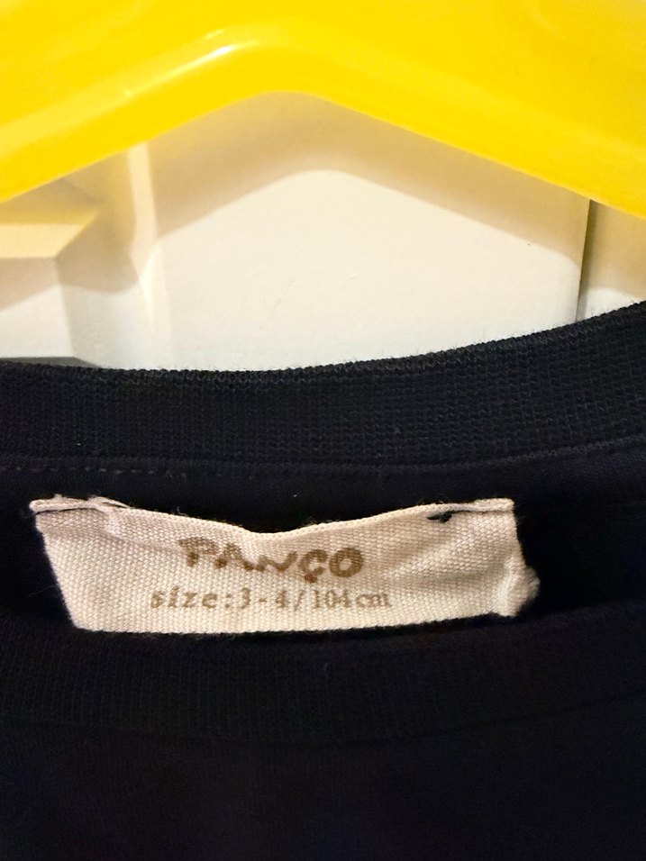 Panço Kız Çocuk Altın Renkli Payetli Bolero - Görsel 3