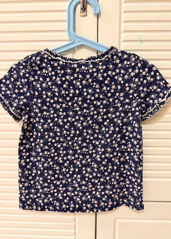 H&M Kız Çocuk Desenli Kısa Kollu Tişört - Görsel 4