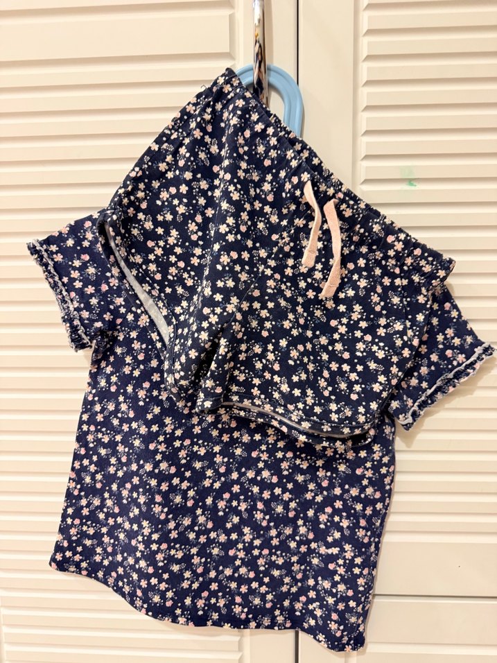 H&M Kız Çocuk Desenli Kısa Kollu Tişört - Görsel 5