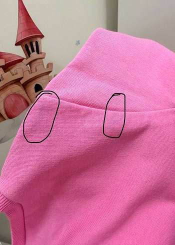 LC Waikiki Kız Çocuk Pembe Baskılı Sweatshirt - Görsel 6