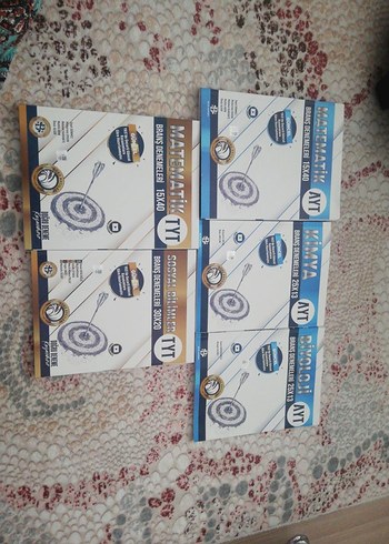 AYT ve TYT Bilgi Sarmal Branş Denemeleri Kitap Seti