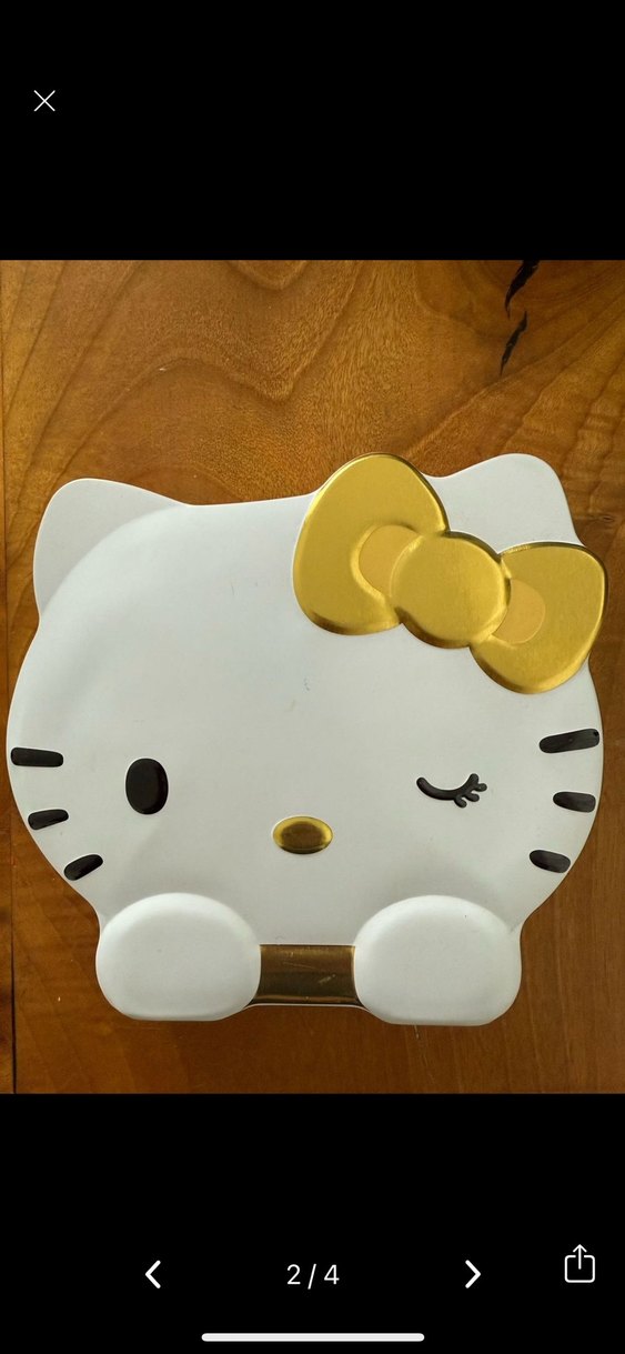 Parlak Altın Kedi Tasarımlı Kedi Aksesuarı - Görsel 2