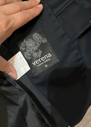 Siyah Kadın Midi Blazer Ceket - Görsel 4