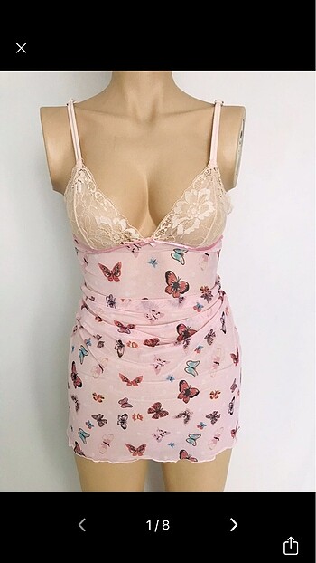 Desenli Babydoll