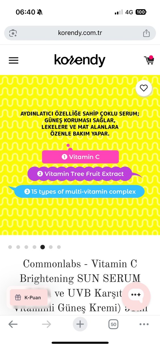 Commonlabs - Vitamin C güneş kremi serumu - Görsel 5
