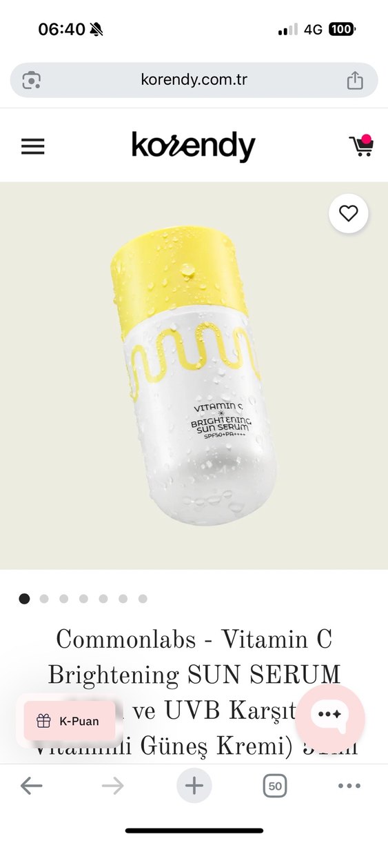 Commonlabs - Vitamin C güneş kremi serumu - Görsel 4