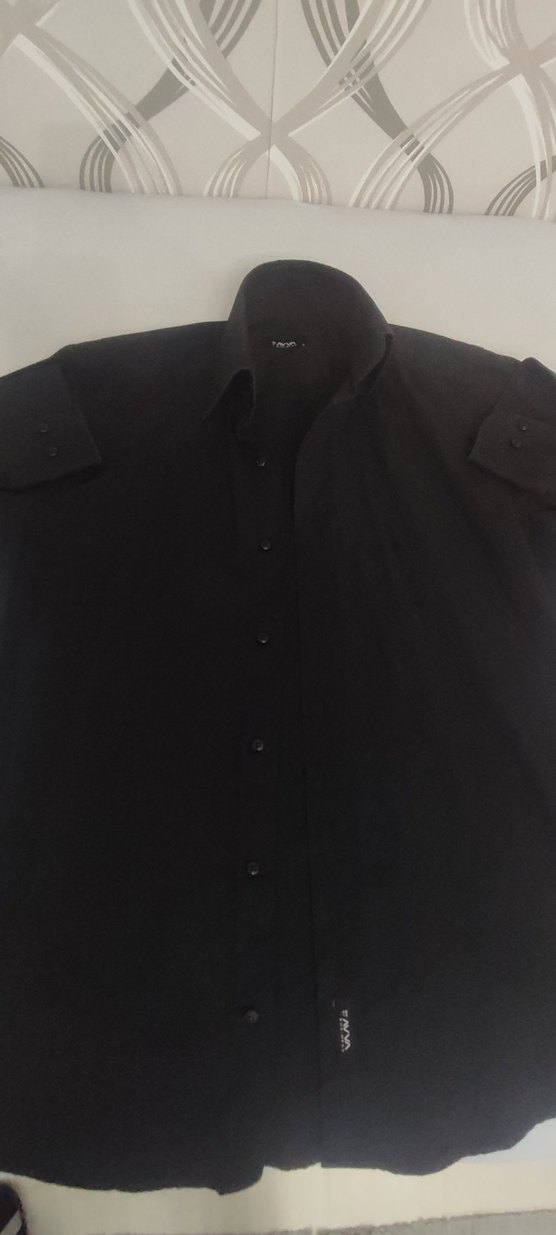 Avva Siyah Erkek Gömlek - Görsel 3