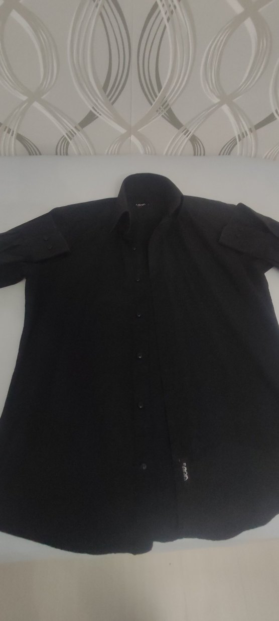 Avva Siyah Erkek Gömlek - Görsel 2