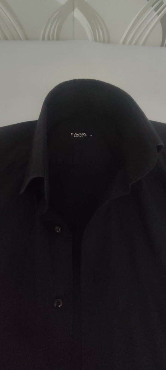 Avva Siyah Erkek Gömlek - Görsel 5
