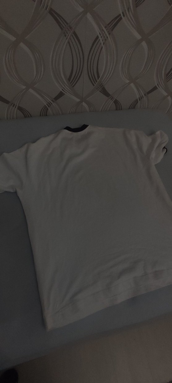 Beyaz renk Baskılı Tişört - Görsel 4