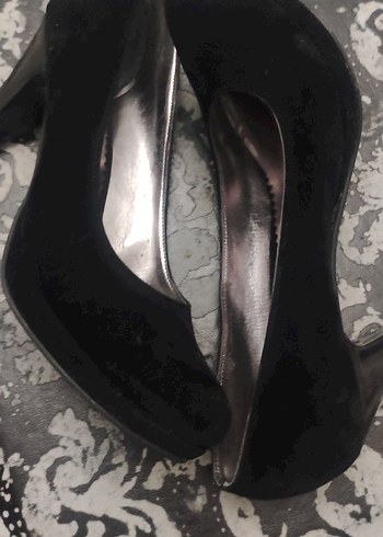 Siyah Tokalı Yüksek Topuklu Gotik Stiletto - Görsel 8