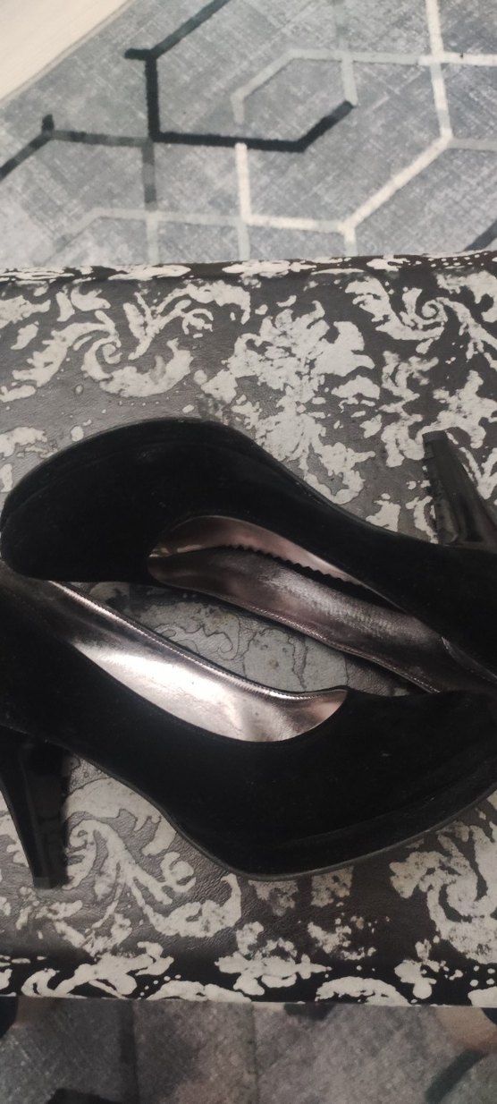 Siyah Tokalı Yüksek Topuklu Gotik Stiletto - Görsel 5