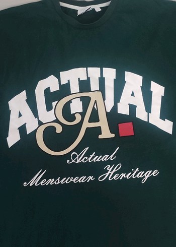 Erkek Koyu Yeşil Baskılı Tişört - Görsel 4