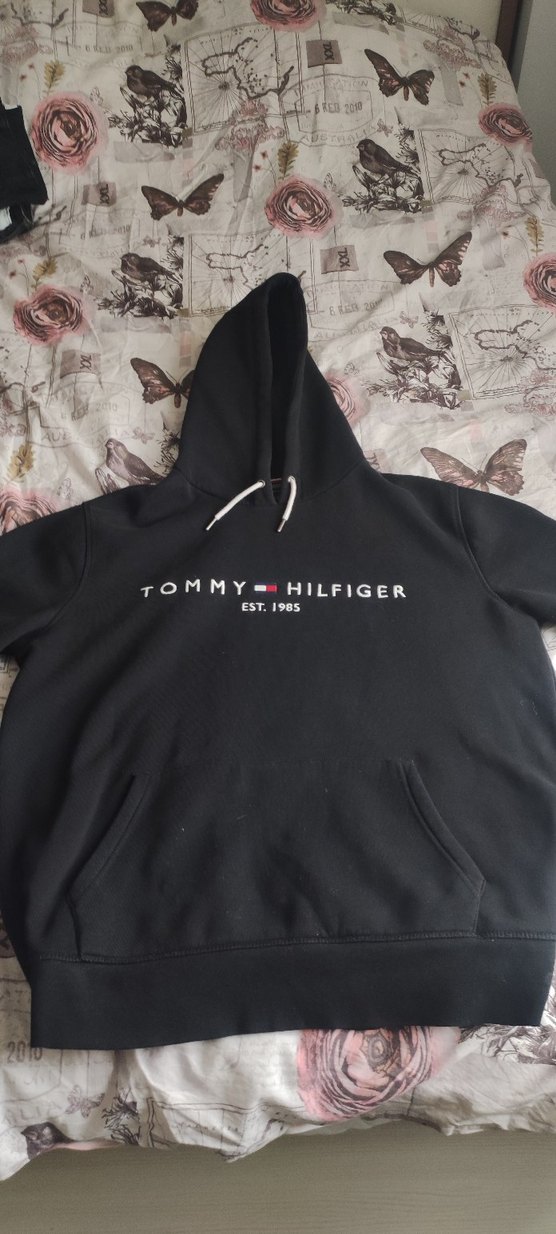 Tommy Hilfiger Siyah Sweatshirt - Görsel 4
