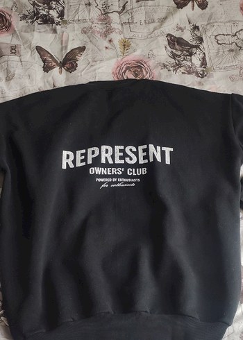 Siyah Oversize Sweatshirt - Görsel 3