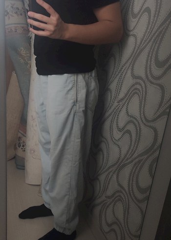 Bershka Kot Pantolon - Görsel 5