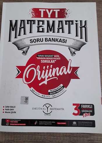 TYT Matematik Soru Bankası Orijinal
