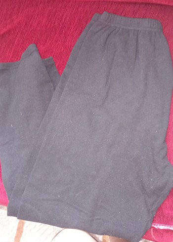 Gri Rahat Kesim Kadın Polar Pantolon