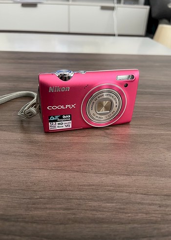 Nikon Coolpix S5100 Pembe Dijital Kamera