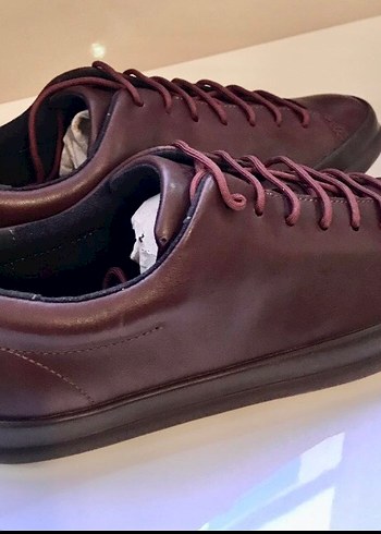 Camper Erkek Kahverengi Minimalist Bağcıklı Ayakkabı - Görsel 4