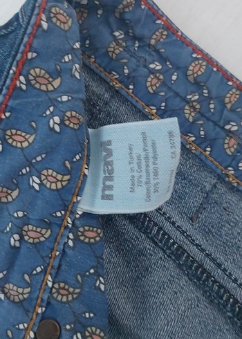 34 Beden Kadın Lacivert Regular Fit Denim Pantolon