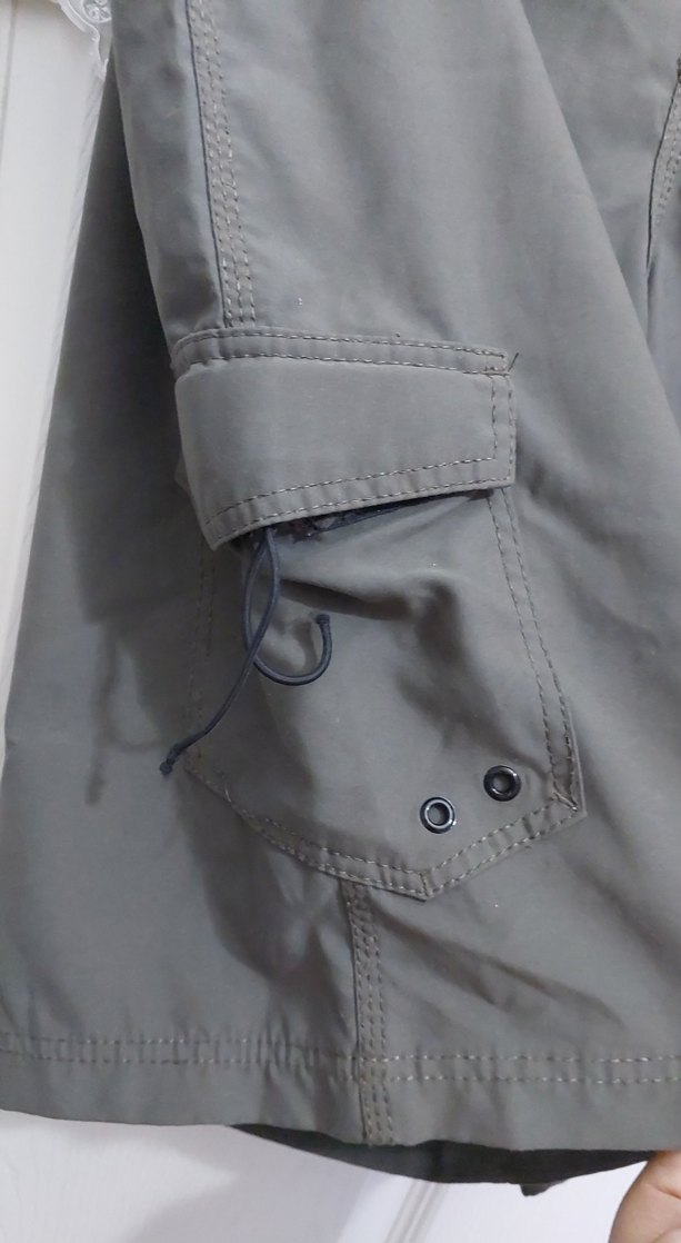 Gri Erkek Kemerli Midi Yüzme Şortu - Görsel 2