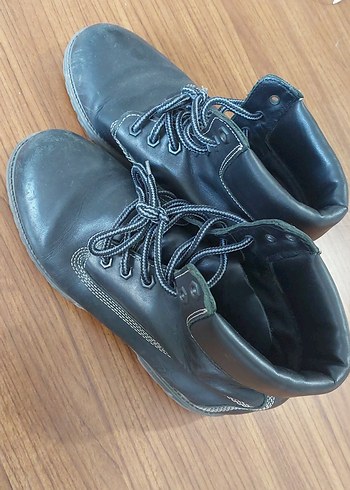 Gri Minimalist Goth Erkek Bağcıklar - Görsel 2