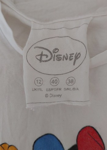 Walt Disney World Disney Baskılı Beyaz Kız Tişörtü