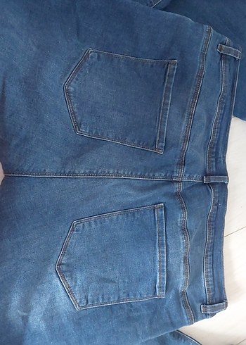 38 Beden mavi Renk Mavi Normal Boy Kadın Denim Pantolon