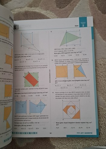 Beden Kenan Kara ile TYT-AYT Geometri Soru Bankası