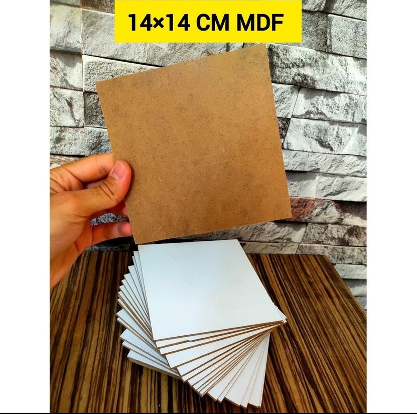 14x14 CM (HOBİ İŞLERİ İÇİN)
BEYAZ MDF LEVHALAR - Görsel 3