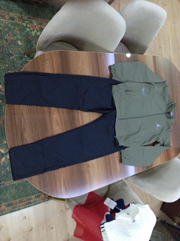 Nike Erkek Orjinal Parasut kumaş   Esofman takimi - Görsel 2