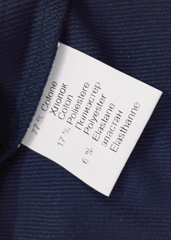 Loro Piana Koyu Mavi Erkek  Eşofman Takımı Fermuarlı - Görsel 9