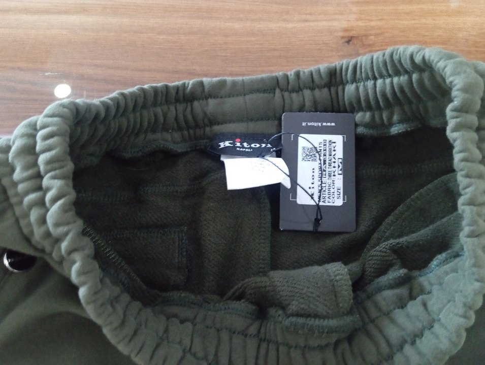 Kiton İthal Erkek Eşofman Altı Pamuklu Midyum - Görsel 4