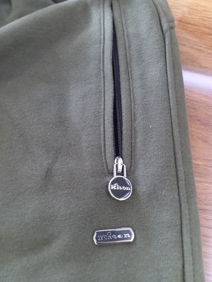 Kiton İthal Erkek Eşofman Altı Pamuklu Midyum - Görsel 5