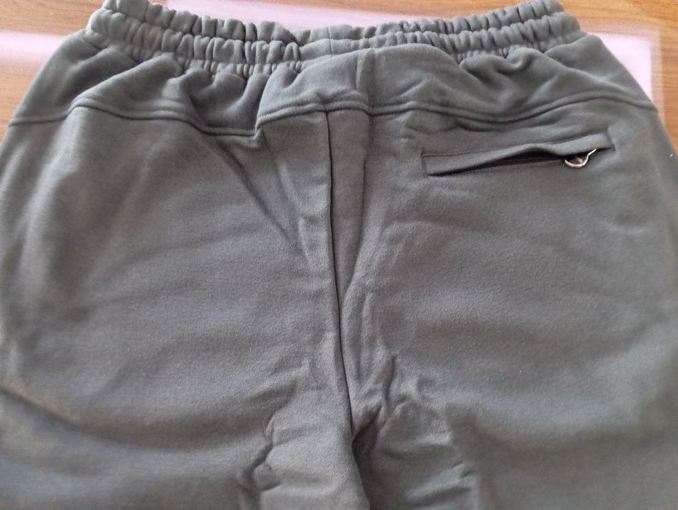 Kiton İthal Gri Erkek Rahat Kesim Fermuarlı Eşofman Altı - Görsel 3