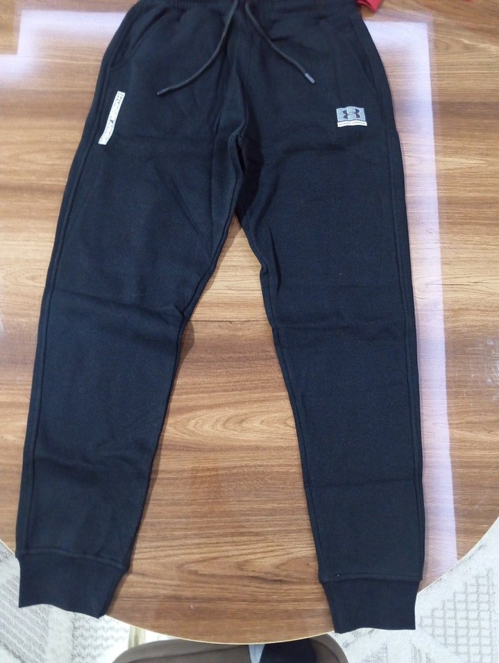 Under Armour Koyu Kırmızı Fermuarlı Erkek Eşofman Takımı Midyum - Görsel 4