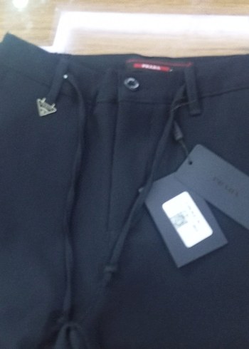 Prada Erkek SiyahJoger Regular Fit Spor Pantolon 30 Beden - Görsel 2